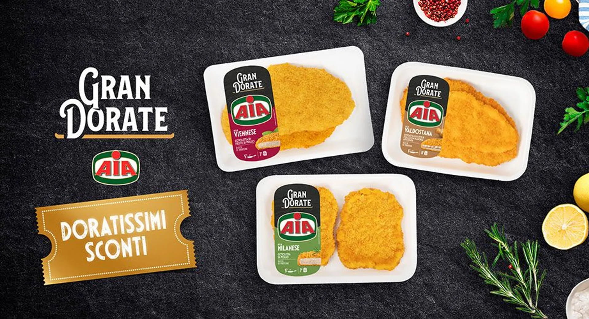 Scopri i doratissimi sconti con i coupon Gran Dorate AIA