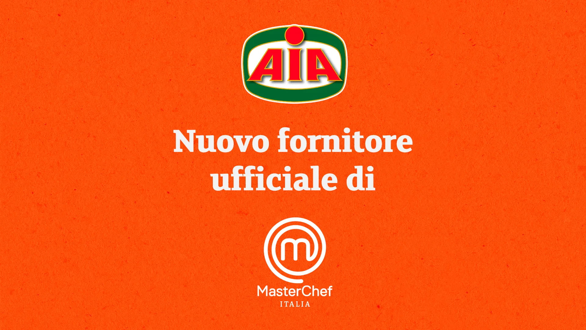 AIA è tra i nuovi fornitori di MasterChef Italia