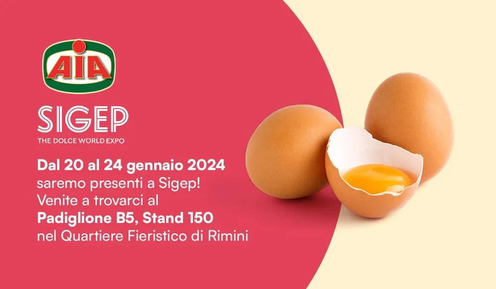 AIA: le uova per eccellenza tornano a Sigep