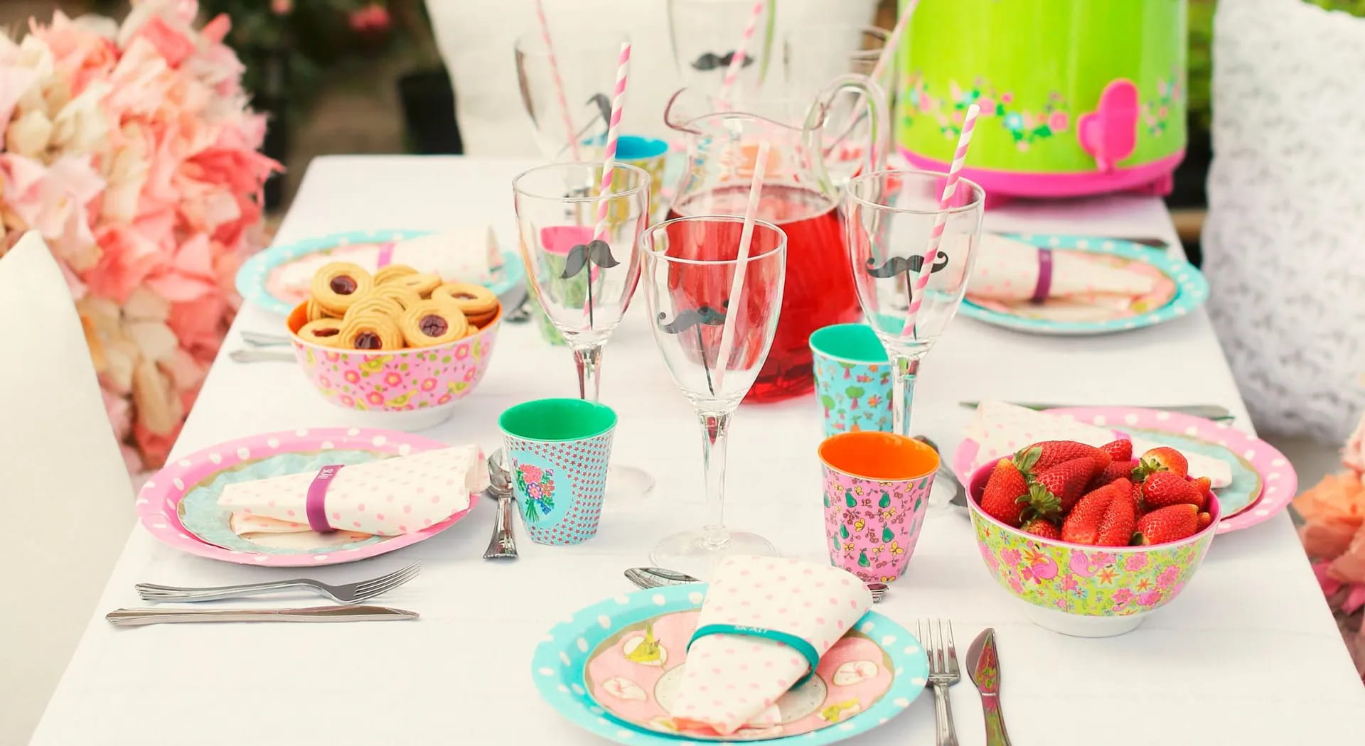 Gartenparty: 5 Themen zum Kopieren