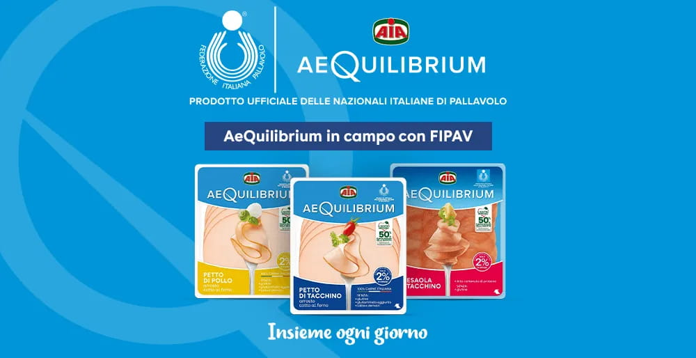 Anche quest’anno, AeQuilibrium in campo con FIPAV