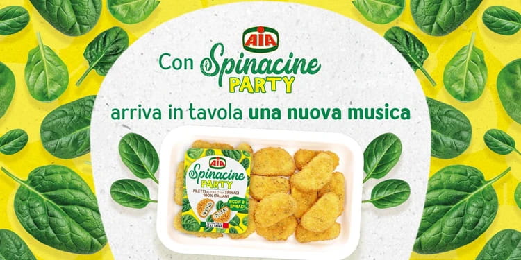 Senti la festa ad ogni morso con Spinacine Party!